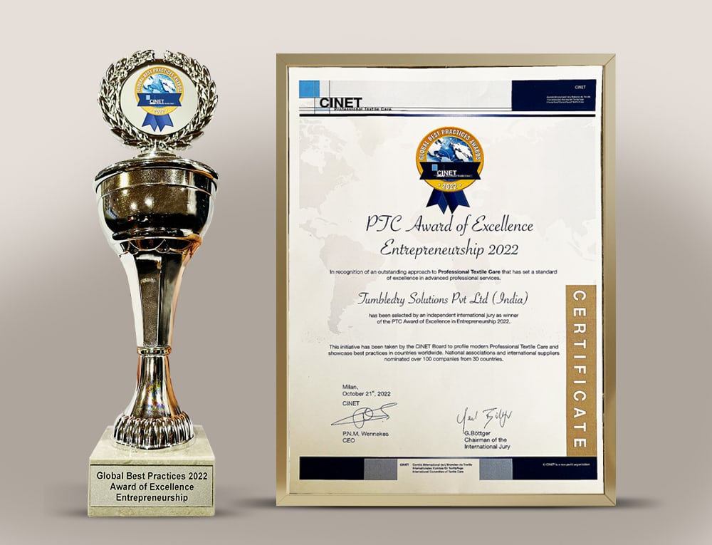 Most awarded laundry and dry cleaning franchise business