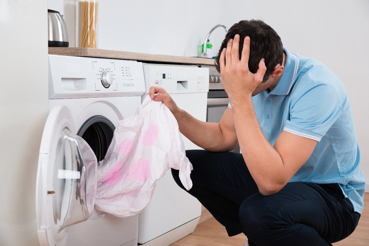 Color Remover To Get Bleeding Dye Stains Out Of Clothes