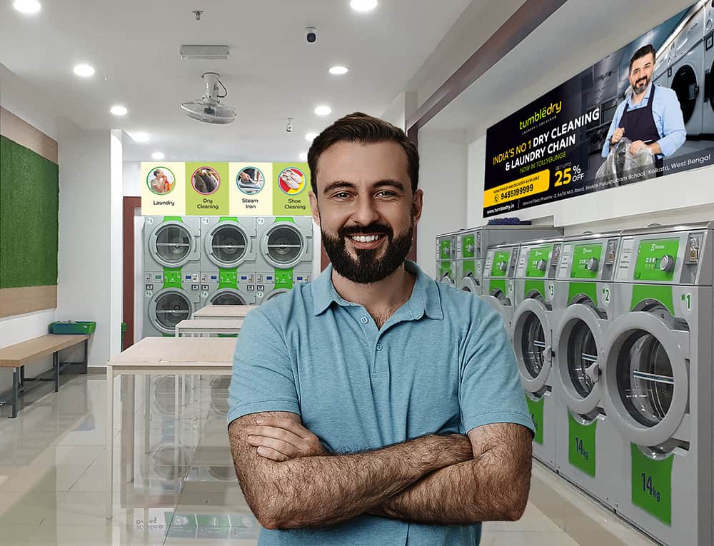 India's Most Profitable Franchise Business - Tumbledry Laundry