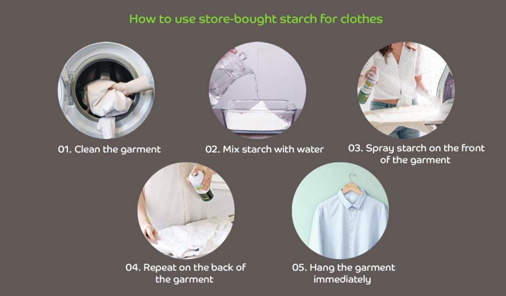 How To Use Starch For Clothes Everything About Starching