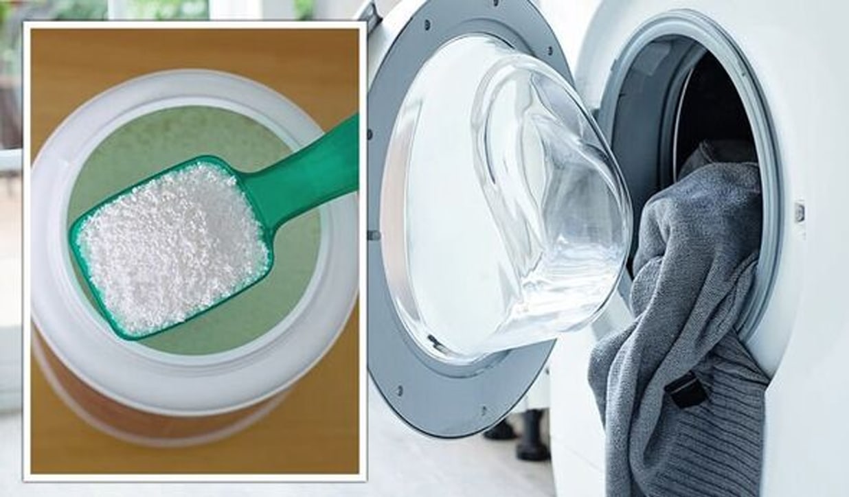 Use baking soda to clean washing machines