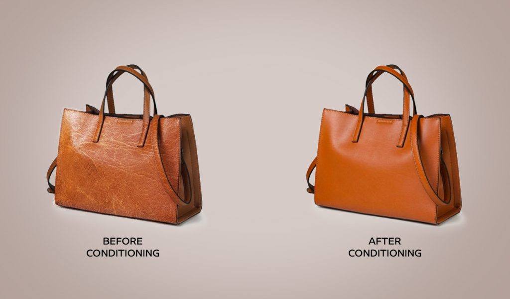 Why leather conditioning is important for bags