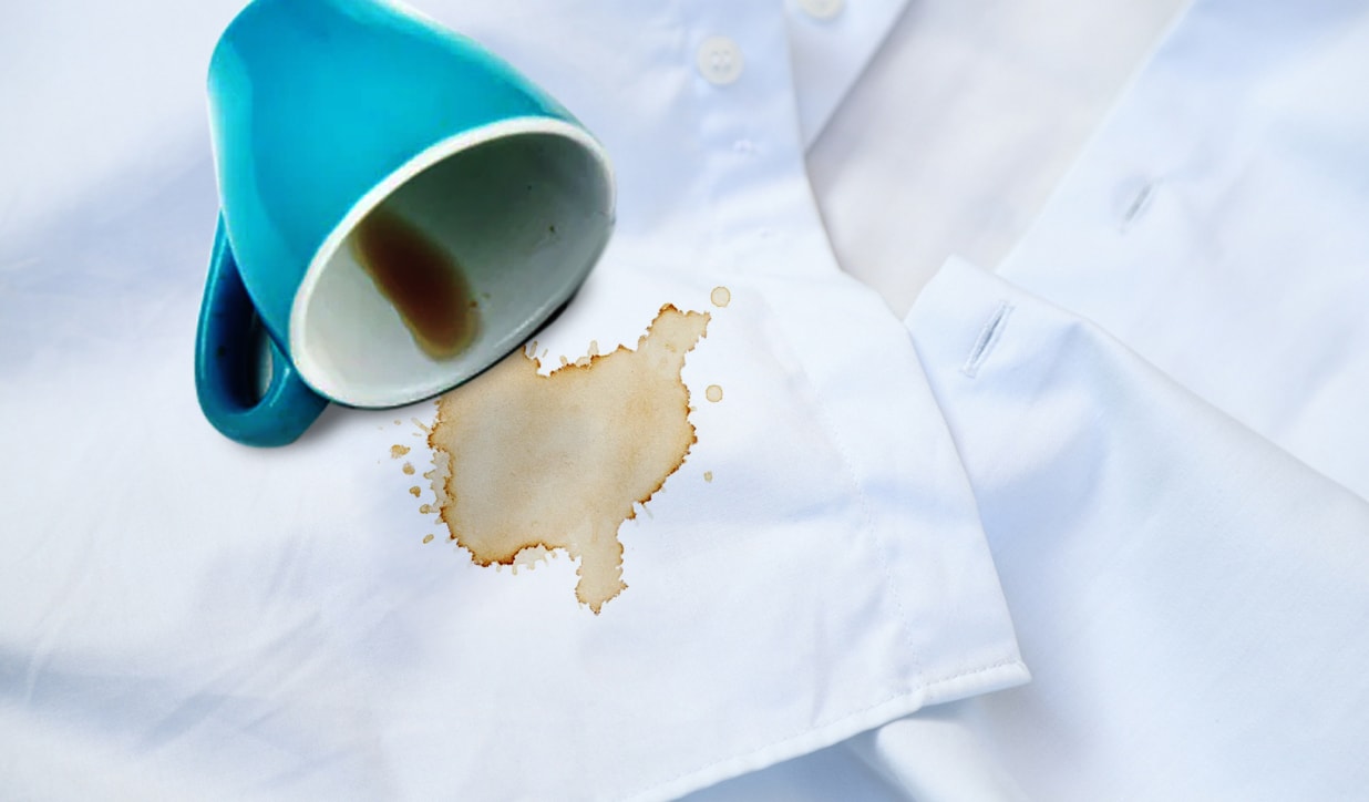 How to remove tea stains from clothes