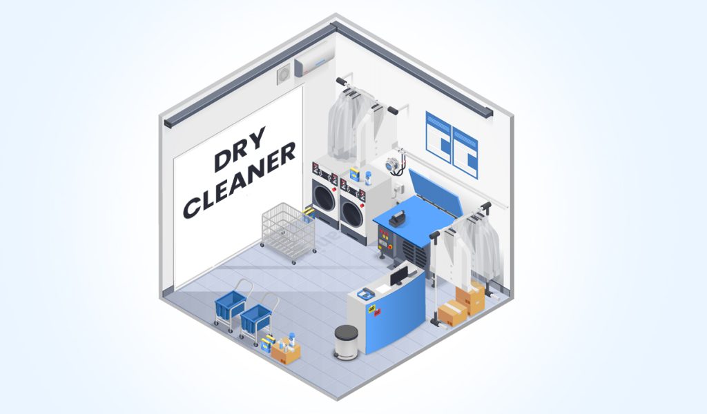Find an ideal store to start a dry cleaning business
