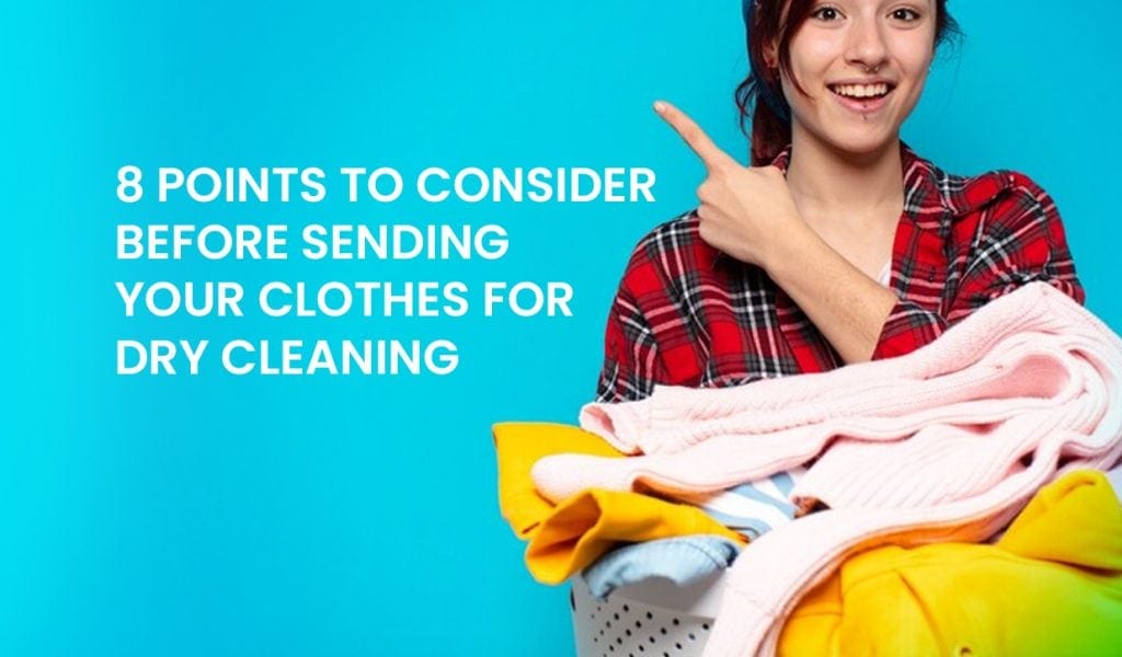 8 Points That Decide Your Clothes Need Dry Clean