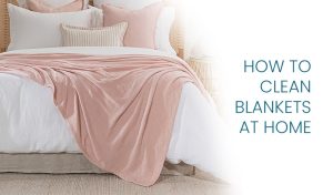 How to clean blankets at home