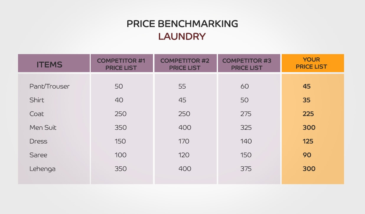 laundry business plan cost