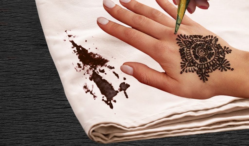 how to remove heena stain