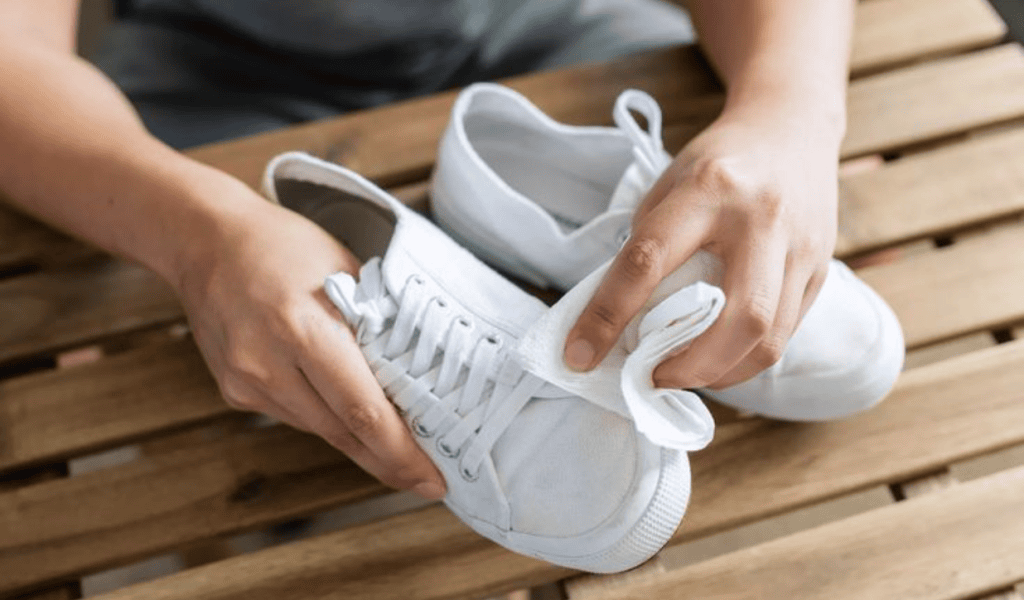 4. How to hand wash sneakers?