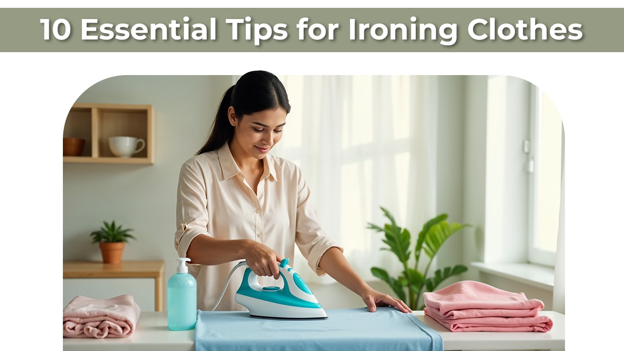 10 Essential Tips for Ironing Clothes