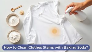 How To Clean Clothes Stains With Baking Soda?