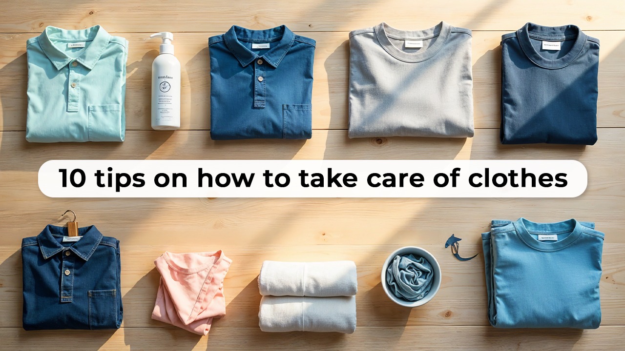 10 tips on how to take care of clothes