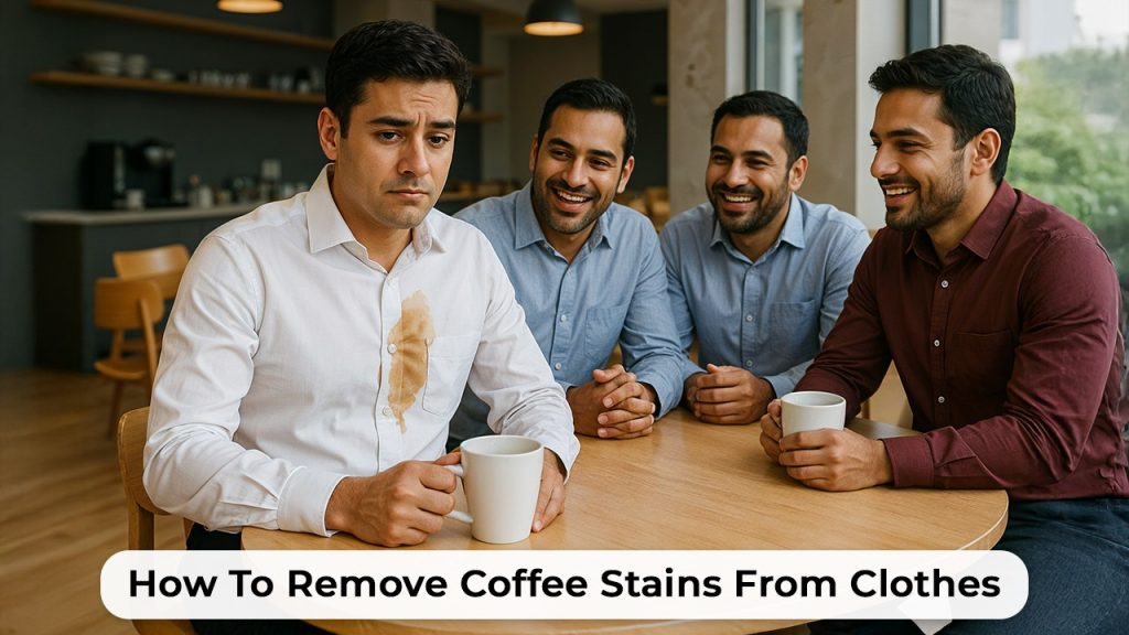 How to remove coffee stains from clothes?