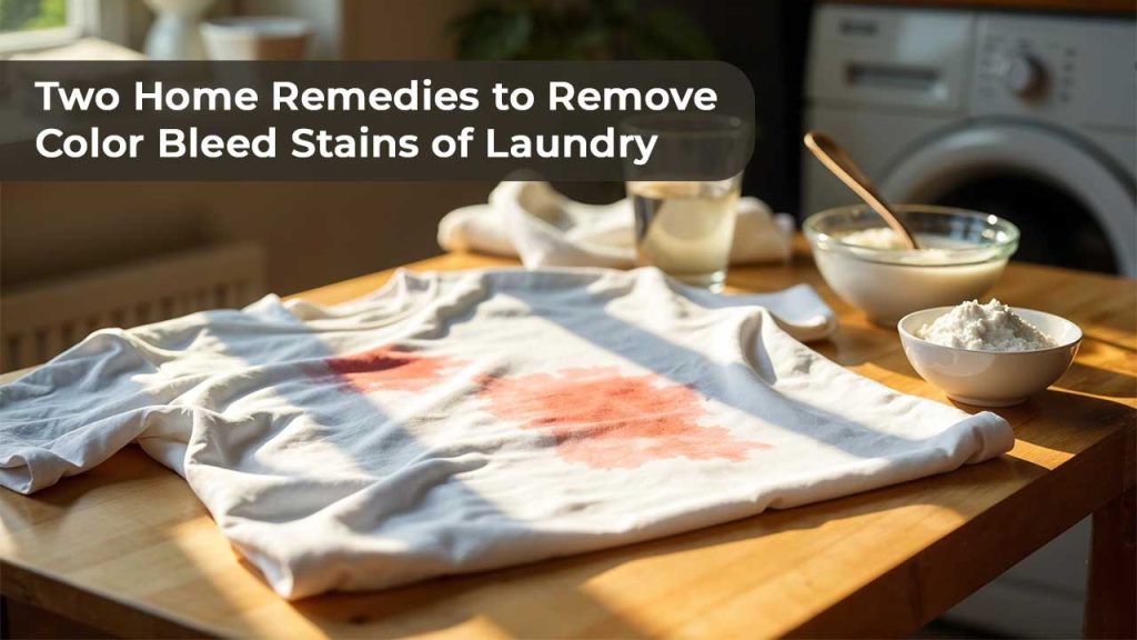How to Remove Color Stains from Clothes