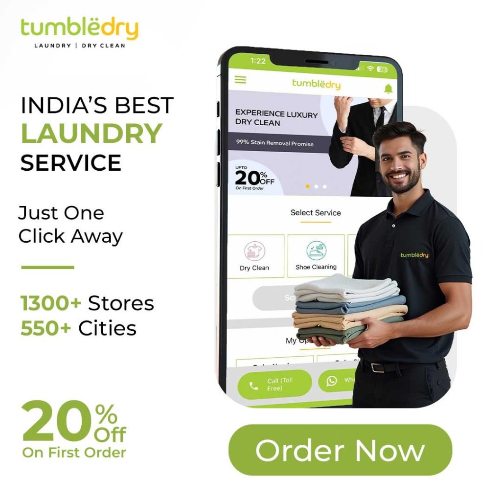 Get 20% off on laundry services