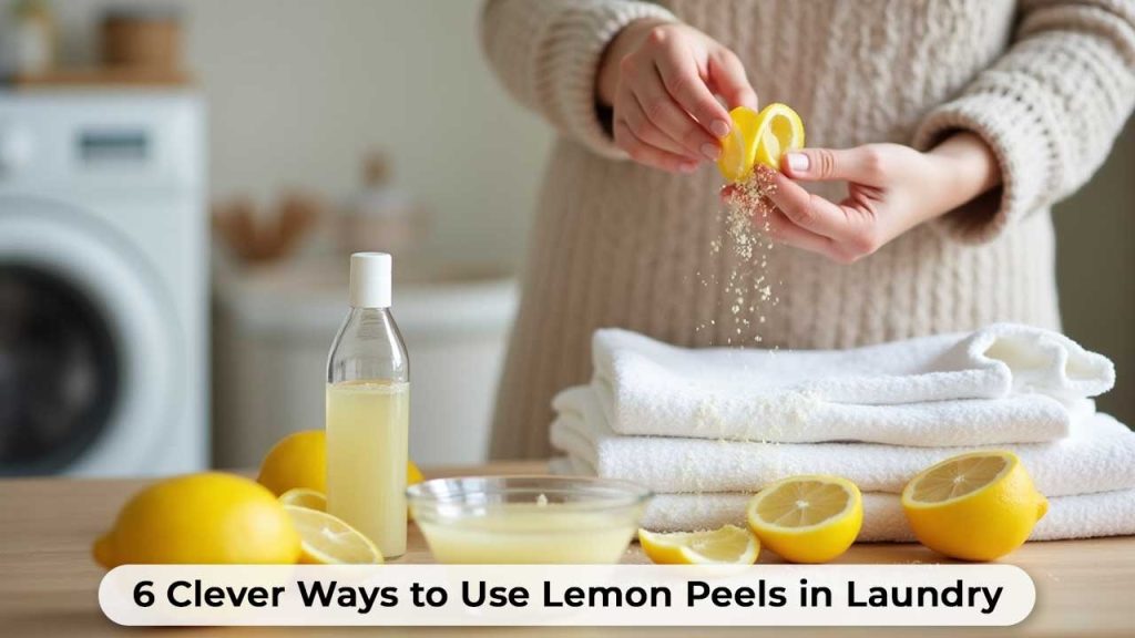 6 Clever Ways to Use Lemon Peels in Laundry
