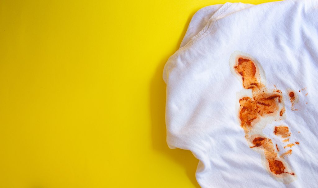 How to Get Curry Out of Clothes