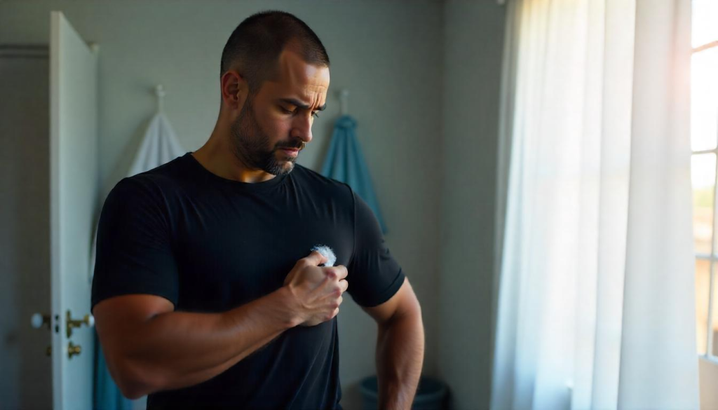 how to get rid of sweat stains on clothes