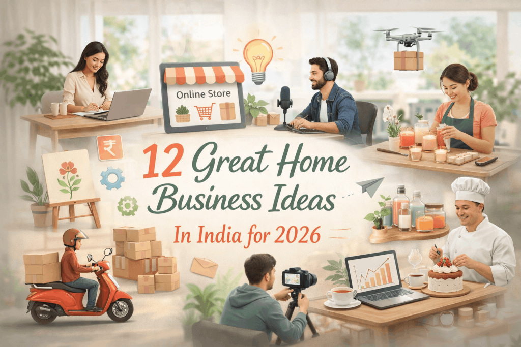 12 Great Home Business Ideas In India for 2026