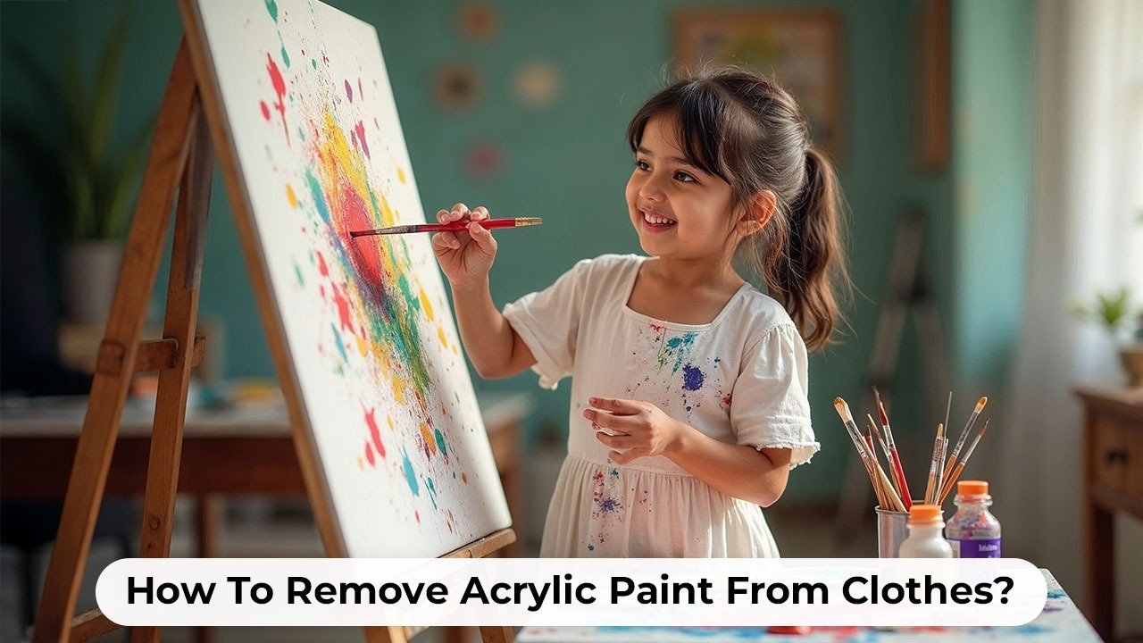 How to Remove Acrylic Paint From Clothes?