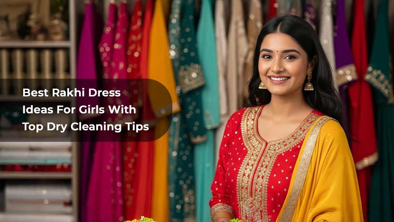 Best Rakhi Dress Ideas For Girls With Top Dry Cleaning Tips