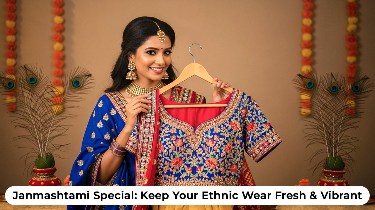 Janmashtami 2025 Special: Keep Your Ethnic Wear Fresh & Vibrant