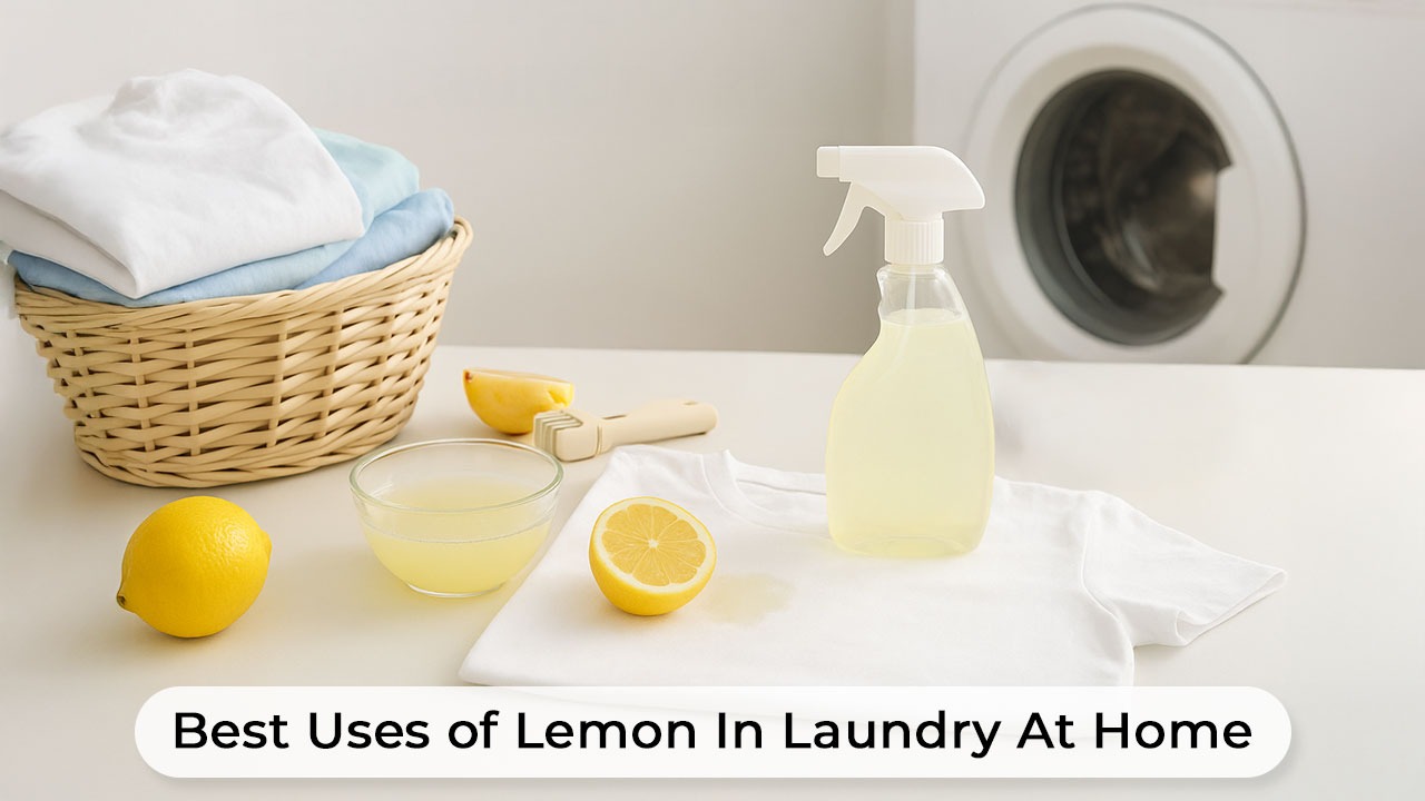 6 Best Uses of Lemon In Laundry At Home