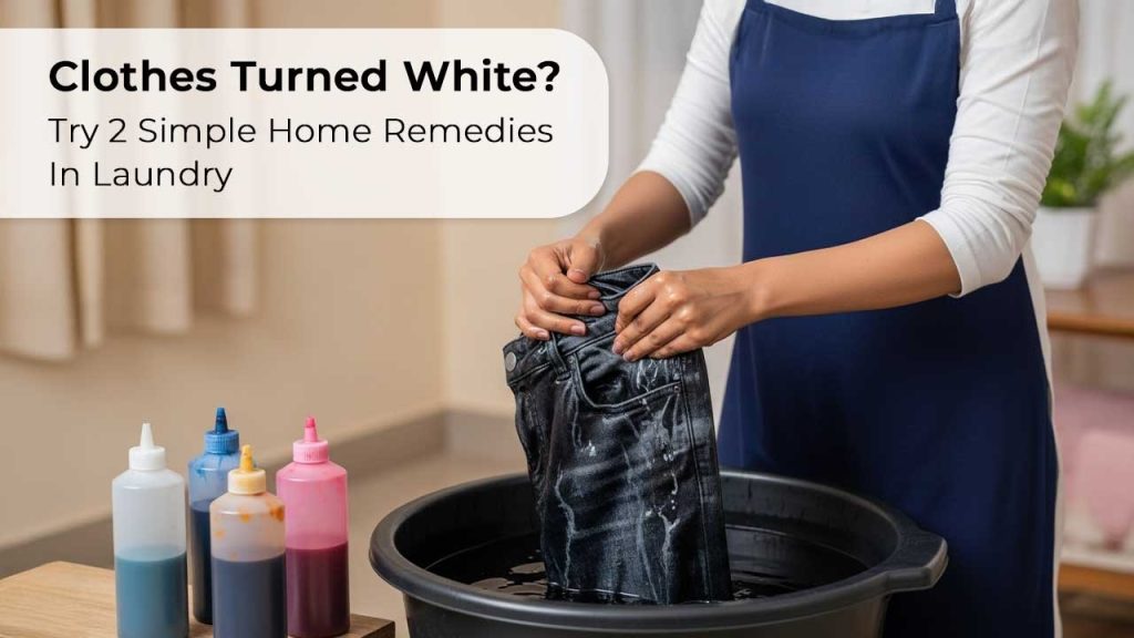 Clothes Turned White? Try These 2 Simple Home Remedies
