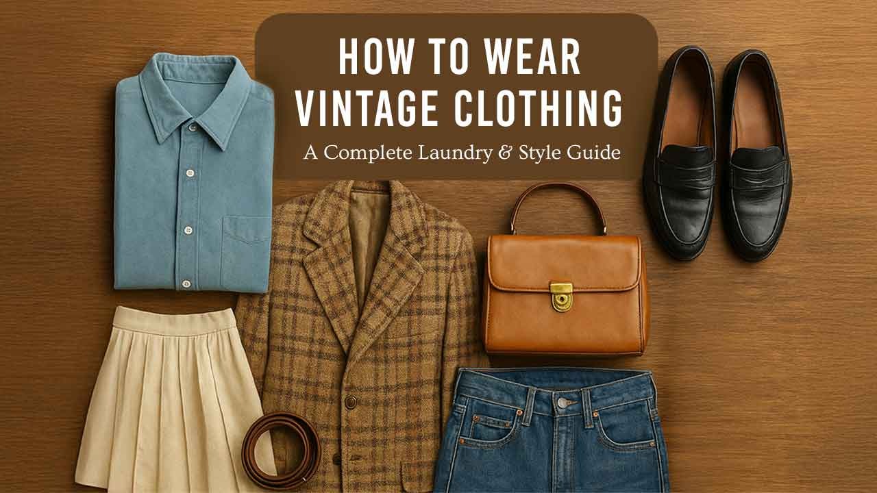 How to Wear Vintage Clothing: A Complete Laundry & Style Guide