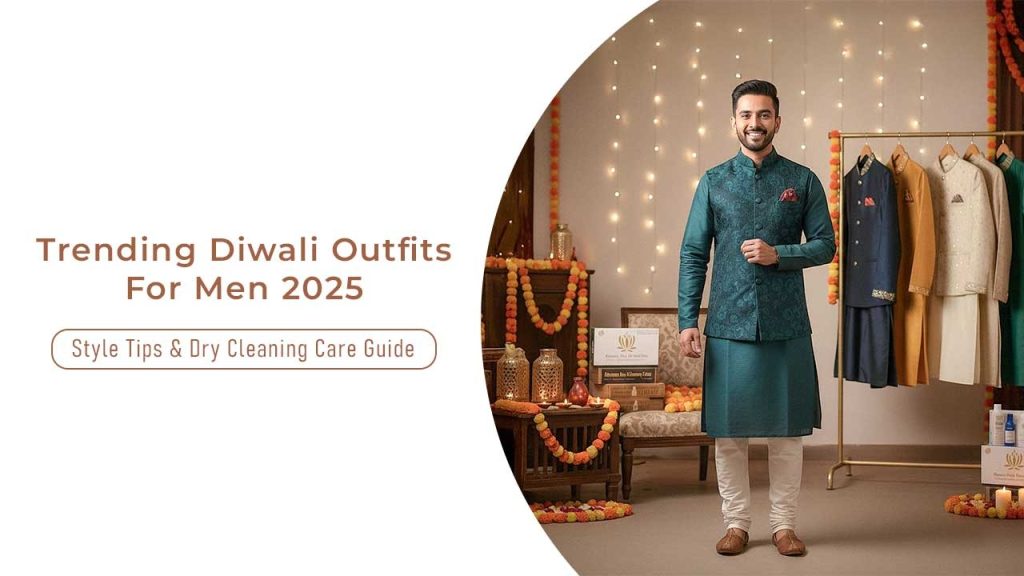 Trending Diwali Outfits For Men 2025: Style Tips & Dry Cleaning Care Guide