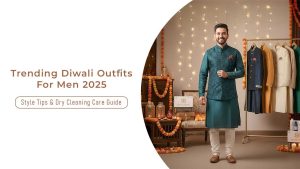 Trending Diwali Outfits For Men 2025: Style Tips & Dry Cleaning Care Guide
