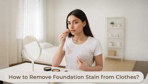 how to remove foundation stains from clothes