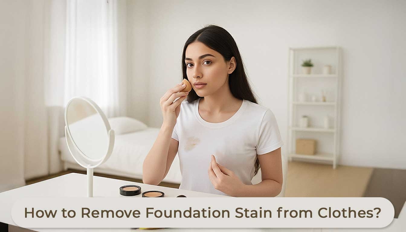 How to Remove Foundation Stain from Clothes: A Complete Guide