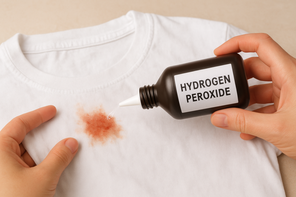 Hydrogen Peroxide in Laundry