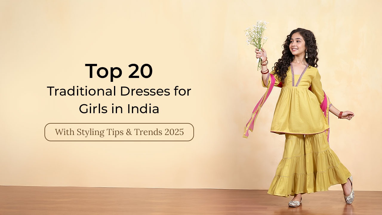 Top 20 Traditional Dresses for Girls in India (With Styling Tips & Trends 2025)