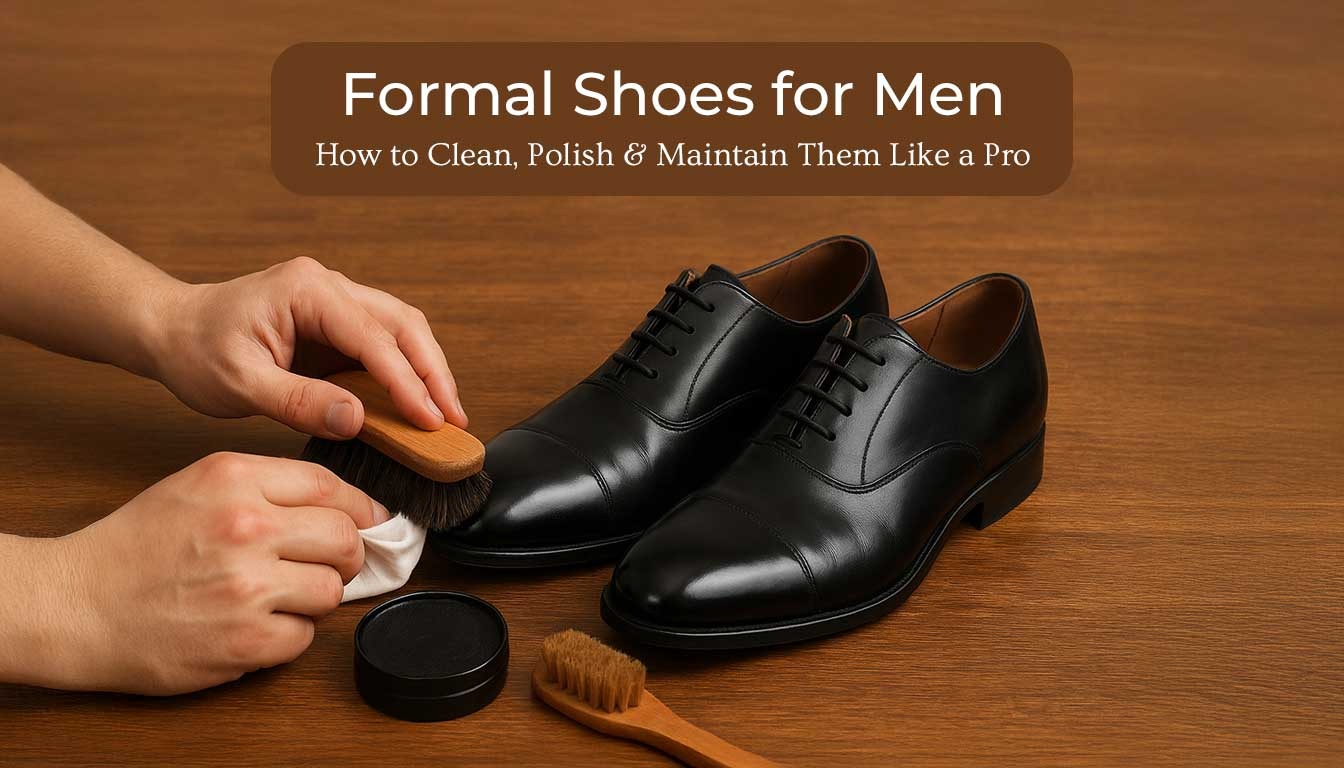 Formal Shoes for Men: How to Clean, Polish & Maintain Them Like a Pro