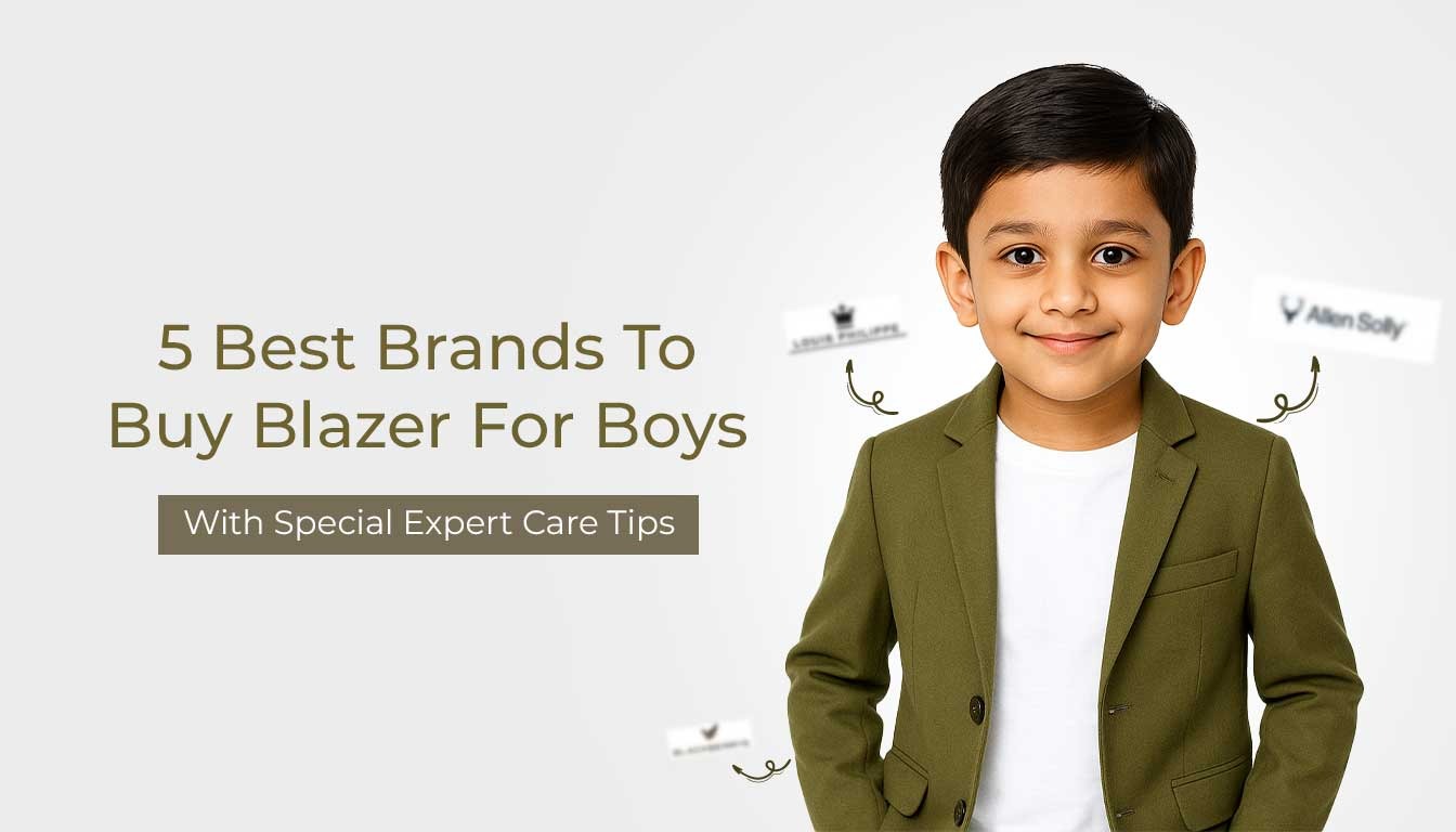 5 Best Brands To Buy Blazer For Boys: With Winter Expert Care Tips