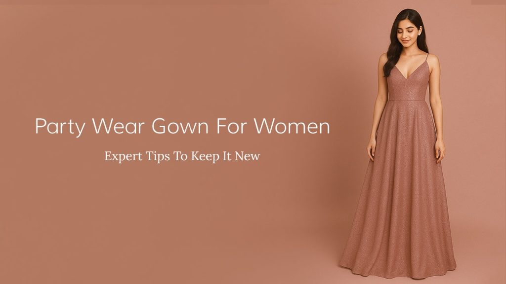 Party Wear Gown For Women: Expert Tips to Keep It New