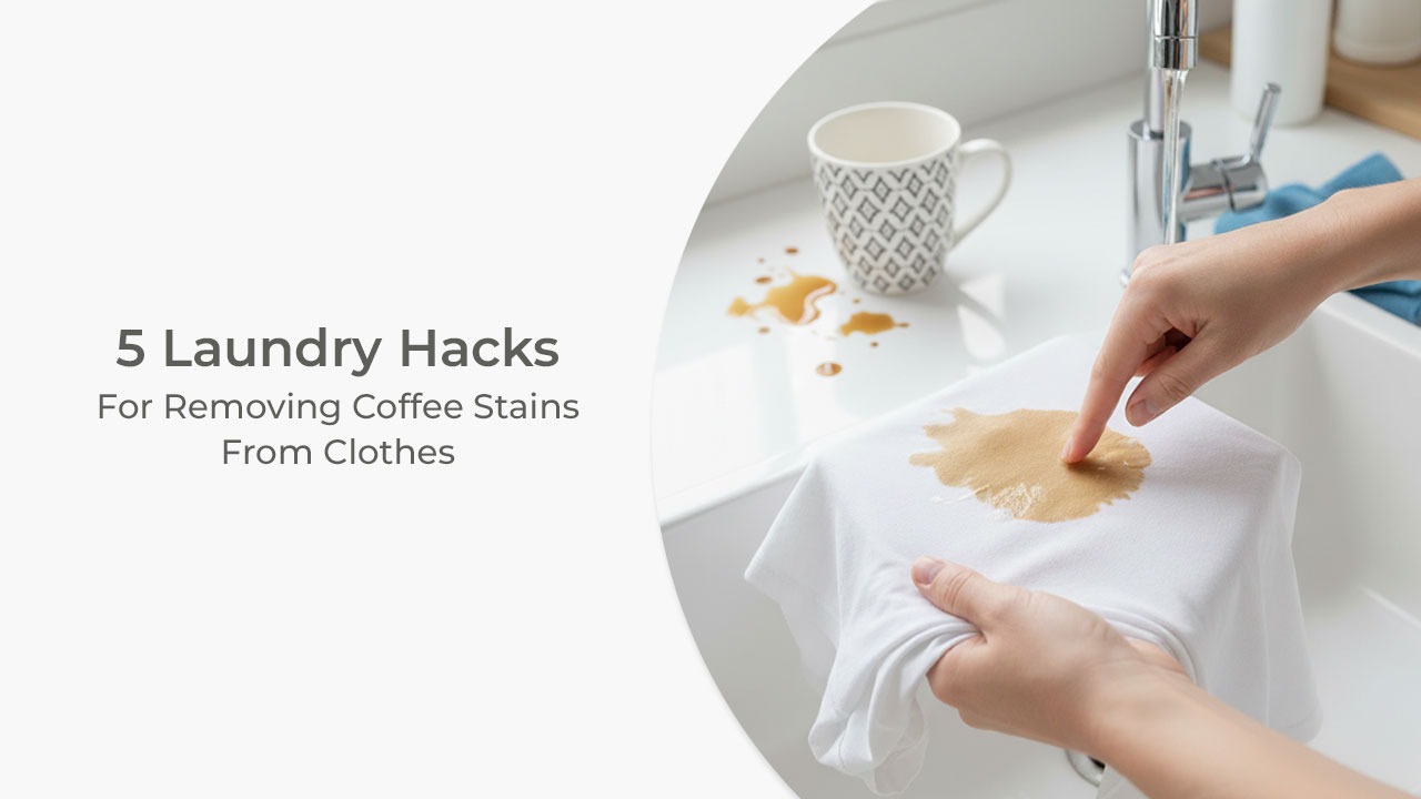 5 Laundry Hacks for Removing Coffee Stains From Clothes