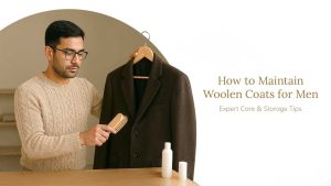 How to Maintain Woolen Coats for Men: Expert Care & Storage Tips
