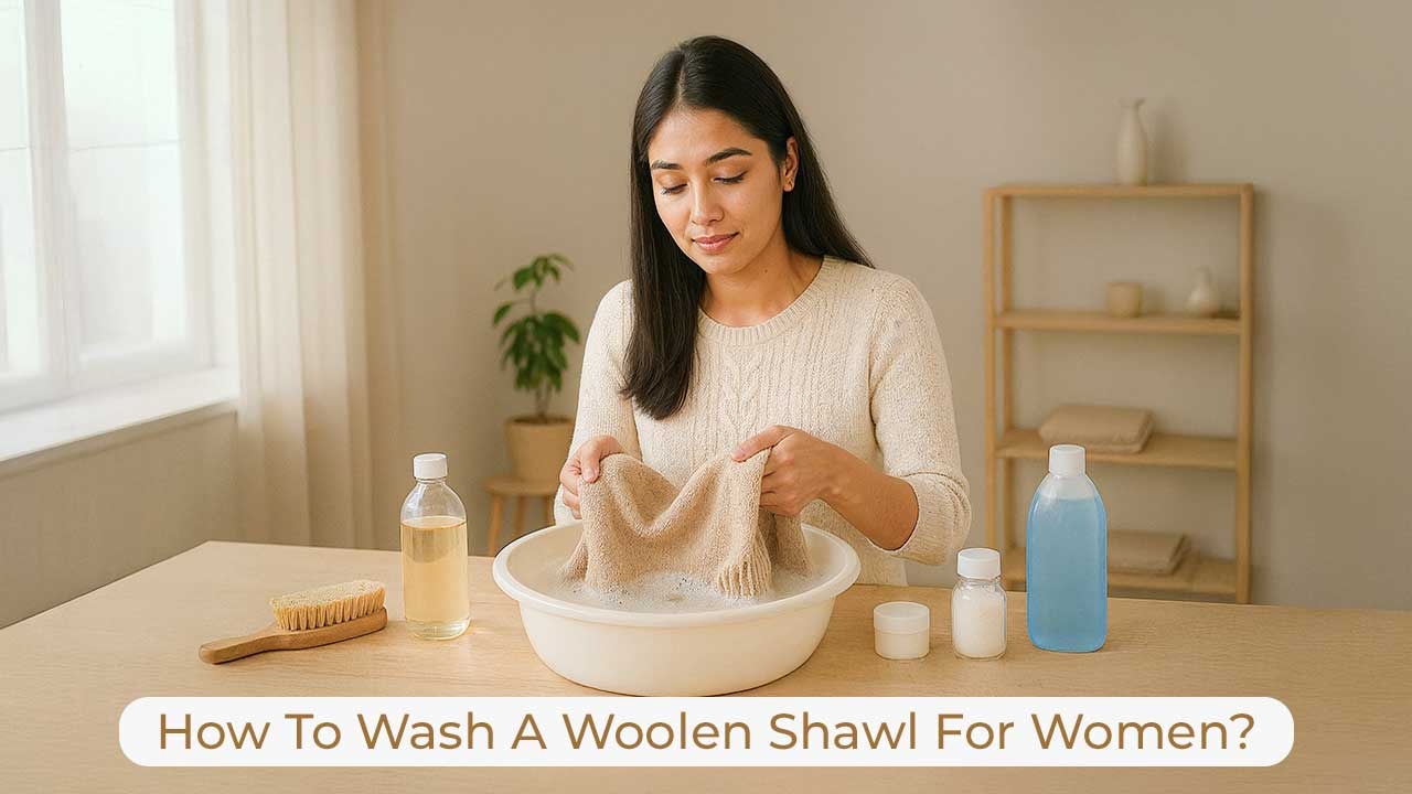 How To Wash A Woolen Shawl For Women