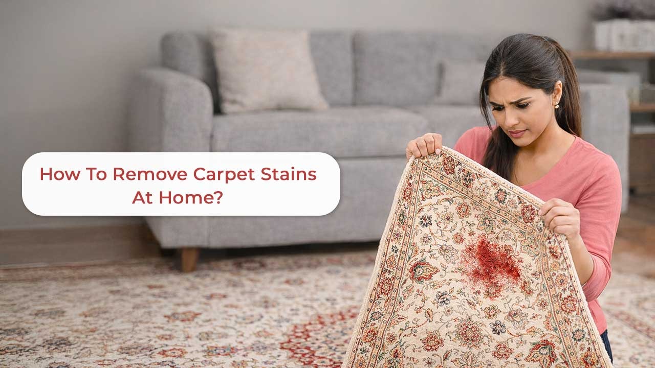 How to Remove Carpet Stains at Home