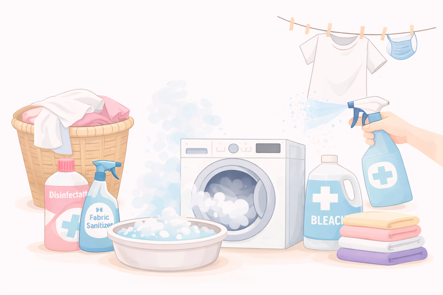 How to Disinfect Clothes Properly