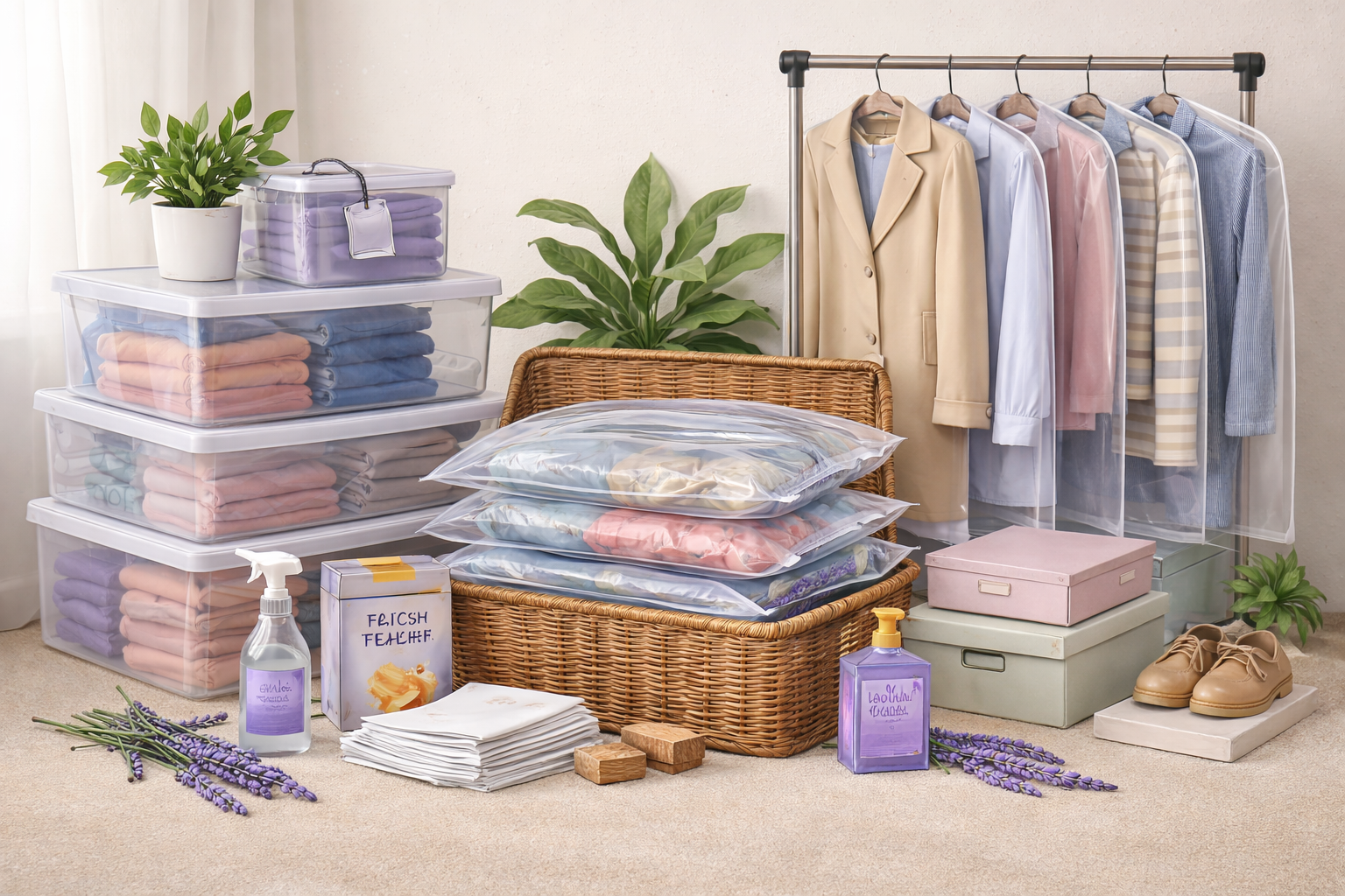 How to Keep Clothes Fresh for Long Storage