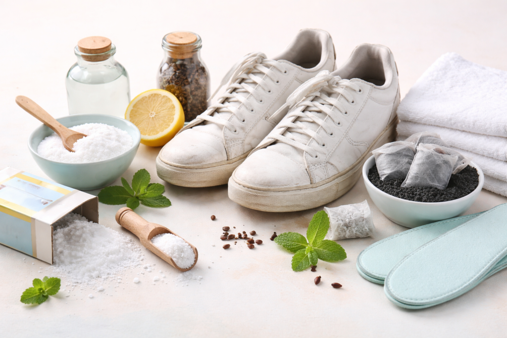 How to remove smell from shoes