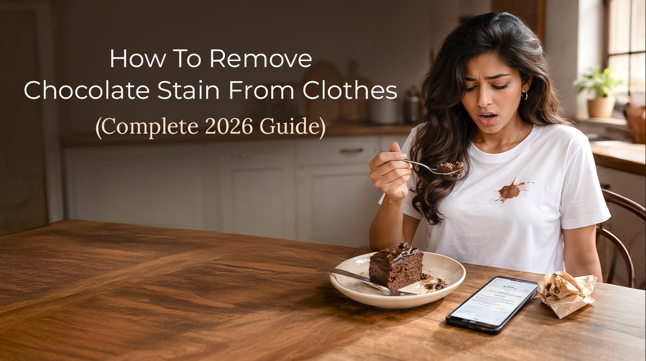 How To Remove Chocolate Stain From Clothes