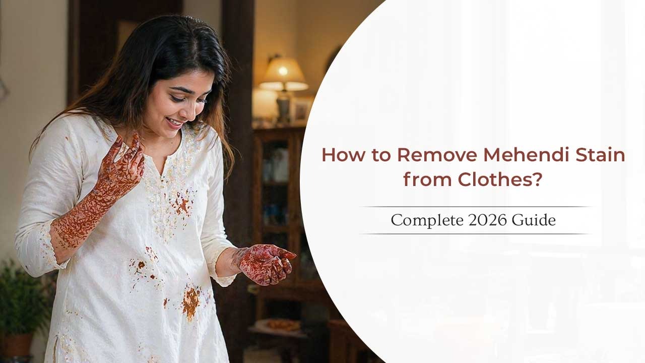 How to Remove Mehendi Stain from Clothes: Complete 2026 Guide